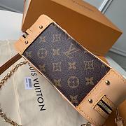 Louis Vuitton Monogram Canvas Valisette PM Bag M44581 25x20x10cm - 3