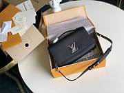 Louis Vuitton Lockme Clutch Black M56088 23.5x16x5.5cm - 1