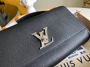 Louis Vuitton Lockme Clutch Black M56088 23.5x16x5.5cm - 6