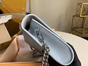 Louis Vuitton Lockme Clutch Blue M56088 23.5x16x5.5cm - 6