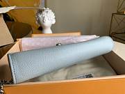 Louis Vuitton Lockme Clutch Blue M56088 23.5x16x5.5cm - 5