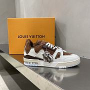 Louis Vuitton Trainer Sneaker 1A9IQH Brown - 1