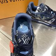 Louis Vuitton Trainer Sneaker 1A9IQH Blue  - 3