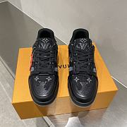 Louis Vuitton Trainer Sneaker 1A9IPX Black - 2