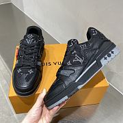 Louis Vuitton Trainer Sneaker 1A9IPX Black - 3