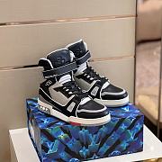 Louis Vuitton Trainer Sneaker 1A5A0D Black  - 2
