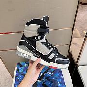 Louis Vuitton Trainer Sneaker 1A5A0D Black  - 3