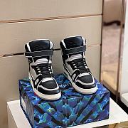 Louis Vuitton Trainer Sneaker 1A5A0D Black  - 4