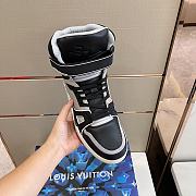 Louis Vuitton Trainer Sneaker 1A5A0D Black  - 5