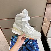 Louis Vuitton Trainer Sneaker 1A5A0D White  - 6