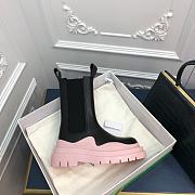 Bottega Veneta Tire two-tone Boots Light Pink - 1
