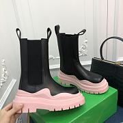 Bottega Veneta Tire two-tone Boots Light Pink - 5