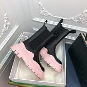 Bottega Veneta Tire two-tone Boots Light Pink - 6