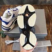 Balenciaga Triplpe S Clear Sole White/Navy - 4