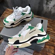 Balenciaga Triplpe S Clear Sole White/Green - 3