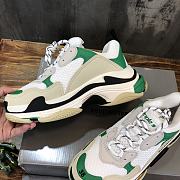 Balenciaga Triplpe S Clear Sole White/Green - 4