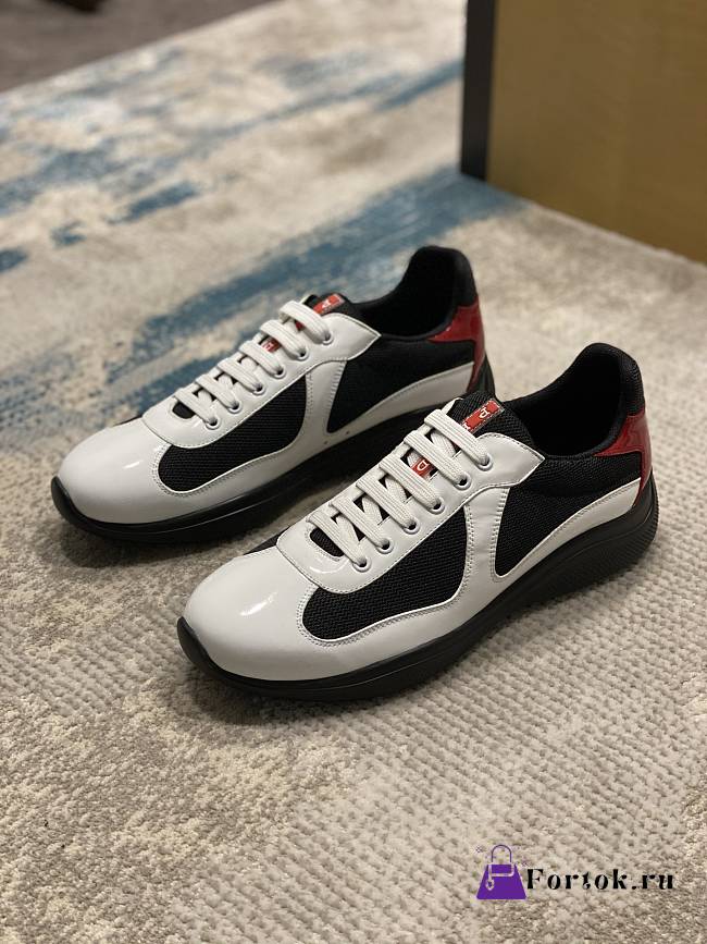 Prada America's Cup Sneakers White/Red - 1