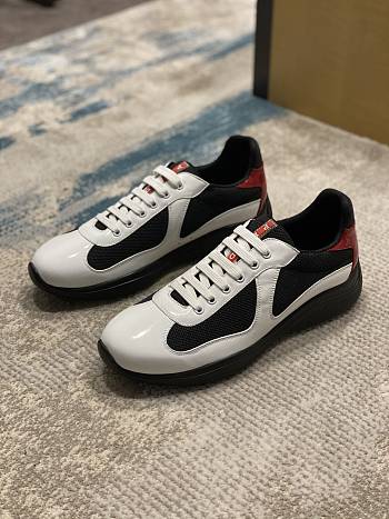 Prada America's Cup Sneakers White/Red