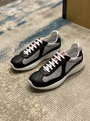 Prada America's Cup Sneakers Gray/Black - 1