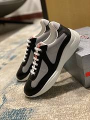 Prada America's Cup Sneakers Gray/Black - 4