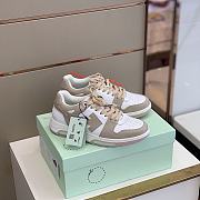 Off White Low Top Sneakers Beige/White - 1