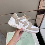 Off White Low Top Sneakers Beige/White - 3