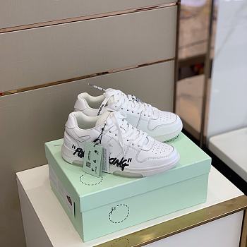 Off White Low Top Sneakers White