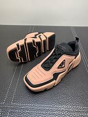 Prada Techno Strectch Sneakers Peach Pink - 5