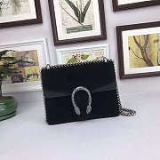 Gucci Dionysus Velvet Black 20x5x16cm - 1