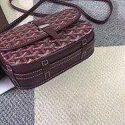 Goyard Belvedere PM Bag Burgundy BELVE2PMLTY 22x7x16cm - 6