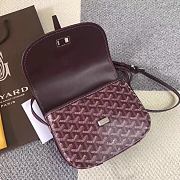 Goyard Belvedere PM Bag Burgundy BELVE2PMLTY 22x7x16cm - 5