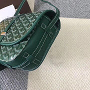 Goyard Belvedere PM Bag Green BELVE2PMLTY 22x7x16cm - 4