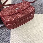 Goyard Belvedere PM Bag Red BELVE2PMLTY 22x7x16cm - 6