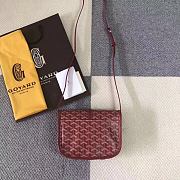 Goyard Belvedere PM Bag Red BELVE2PMLTY 22x7x16cm - 2