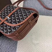 Goyard Belvedere PM Bag Black/Brown BELVE2PMLTY 22x7x16cm - 5