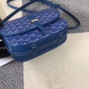 Goyard Belvedere PM Bag Blue BELVE2PMLTY 22x7x16cm - 4