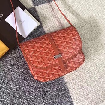 Goyard Belvedere PM Bag Orange BELVE2PMLTY 22x7x16cm