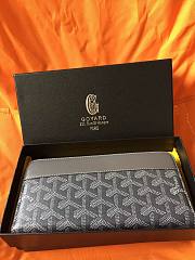 Goyard Matignon Wallet GM Dark Gray 19cm - 3