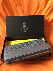 Goyard Matignon Wallet GM Dark Gray 19cm - 4