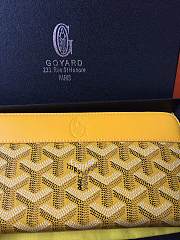 Goyard Matignon Wallet GM Yellow 19cm - 3