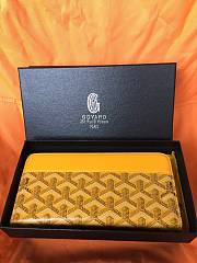 Goyard Matignon Wallet GM Yellow 19cm - 5