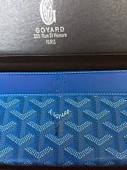 Goyard Matignon Wallet GM Blue 19cm - 5