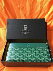 Goyard Matignon Wallet GM Green 19cm - 1