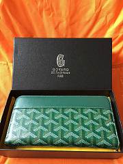 Goyard Matignon Wallet GM Green 19cm - 5