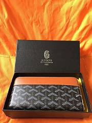 Goyard Matignon Wallet GM Black/Brown 19cm - 2