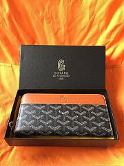 Goyard Matignon Wallet GM Black/Brown 19cm - 6