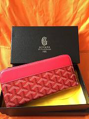 Goyard Matignon Wallet GM Red 19cm - 3