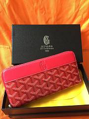 Goyard Matignon Wallet GM Red 19cm - 6