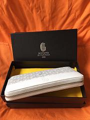 Goyard Matignon Wallet GM White 19cm - 3