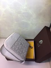 Goyard Matignon Wallet PM Zipper White 11x10cm - 6